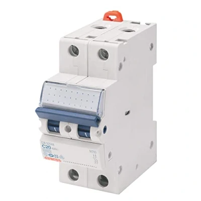 Immagine di Gewiss Interruttore Magnetotermico Mt45 1P+N Curva C 20A 2 Moduli