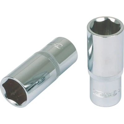 Immagine di KS Tools 918.1249 E 1/2&quot; Bussola esagonale CHROME lunga,19mm su rimorchio