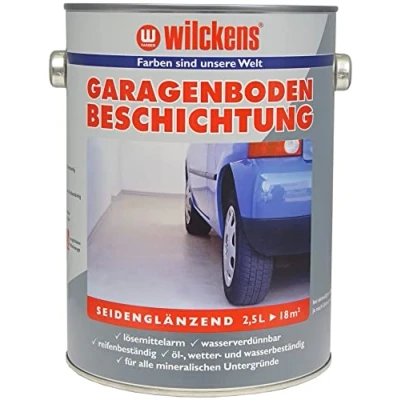 Immagine di Wilckens Rivestimento per pavimento garage 2,5 l, colore: Grigio