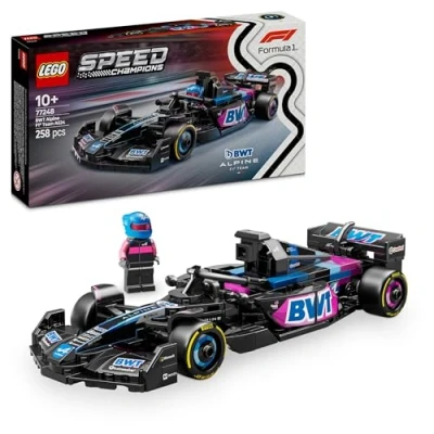 Immagine di LEGO Speed Champions Auto da Corsa BWT Alpine F1 Team A524 Macchina Giocattolo Collezione con Minifigure del Pilota, Modello per Bambini e Bambine 10 Anni o Adulti Fan della Formula 1 77248