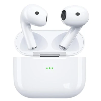 Immagine di iPhone Cuffie Bluetooth, Auricolari Bluetooth 5.3 In Ear Cuffiette con Cancellazione Rumorecon Mic, 48 Ore Stereo Auricolare, IPX7 Impermeabili Touch Control Senza Fili for iOS Android