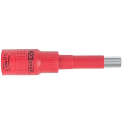 Immagine di KS Tools, Chiave a Bussola + esagonale, per viti isolata da 3/8&quot;, profilo (XZN), M10.