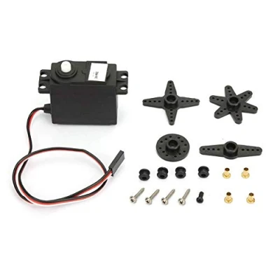 Immagine di Servomotore a 360 gradi, DS04 NFC DC rotazione continua gradi con per robot RC, ecc., Consumo elettrico
