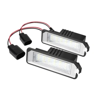 Immagine di Luce Targa 12V Luci Auto Lampada A LED Accessori Per VW Golf 4 5 6 MK4 MK5 MK6 Passat CC Polo