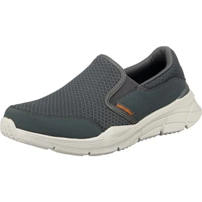 Immagine di Skechers Sport Equalizer 4.0 Scarpe senza lacci Charcoal mesh/pu/orange, Uomo, Taglia: 44, mesh/pu/orange Tessuto / sintetico