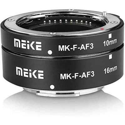 Immagine di MK F AF3 Auto Fucus Macro Tubo di estensione per Fujifilm Mirrorless Camera (10 mm 16 solo o conbinazione) X T1 T2 Pro1 Pro2 T10 A1 E1 E2 E3 T20 T3 T30