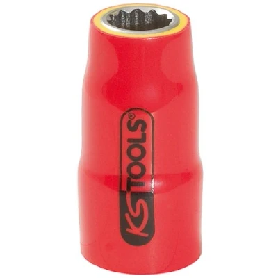 Immagine di KS Tools, Chiave a bussola + esagonale, Presa isolata da 3/8&quot;&quot;, 17 mm (17 mm)