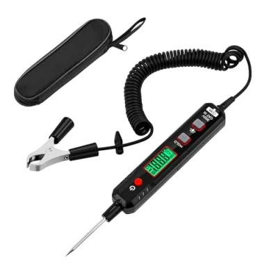 Immagine di OBDResource tester di tensione per auto, circuiti intelligenti, sonda corrente 0,8 100 V DC, automotive, test continuità elettrico, sicurezza