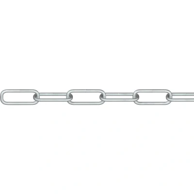 Immagine di dörner + helmer 171836G Catena in Acciaio tondo Argento galvanizzato zinco 30 m