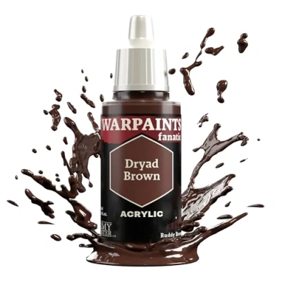 Immagine di The Army Painter Browns &amp; Neutrals Warpaints, colori acrilici Fanatic da 18 ml, colore: marrone