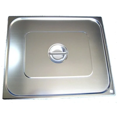 Immagine di AcMax GN 2/1 coperchio contenitore del gas in acciaio inox Gastronorm