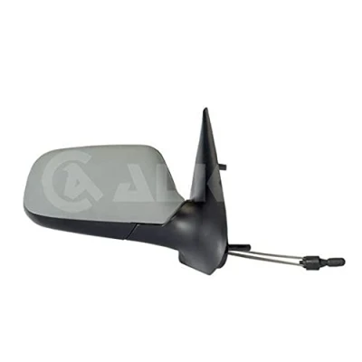 Immagine di Specchietto retrovisore esterno Alkar 6138363 Dx con la prima mano Regolazione:comando cavo flessibile, convesso per veicolo guida a Sx