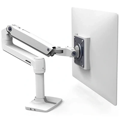 Immagine di Ergotron LX Arm Desk Mount 1 parte Supporto da tavolo per monitor 38,1 cm (15) 86,4 (34) Bianco Regolabile in altezza, Inclinabile, Girevole, Rotante