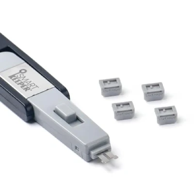 Immagine di SmartKeeper Essential / 4 X Mini Display Port Blockers + Key/Grigio