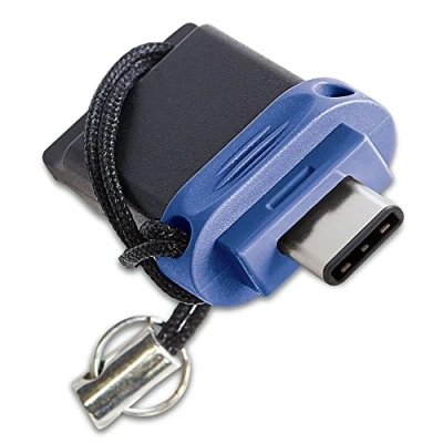 Immagine di Verbatim Store&#039;n&#039;Go Dual Drive Memoria ausiliaria USB per Smartphone e Tablet 64 GB 3.2 Gen 1 (USB 3.0), C®