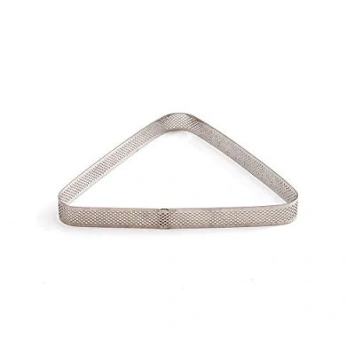 Immagine di Decora 0064076 Sagoma Microforata Triangolare 16 X 14 3,5 H Cm Inox