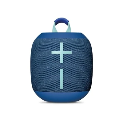 Immagine di Ultimate Ears WONDERBOOM 4, altoparlante Bluetooth portatile impermeabile con bassi eccezionali e suono a 360, galleggiante antipolvere raggio d’azione di 40 m Blue