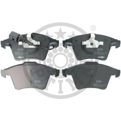Immagine di OPTIMAL BP 12390 Kit pastiglie freno Assale anteriore Con contatto segnalazione usura VOLKSWAGEN: Multivan 5 (7HM, Transporter Bus