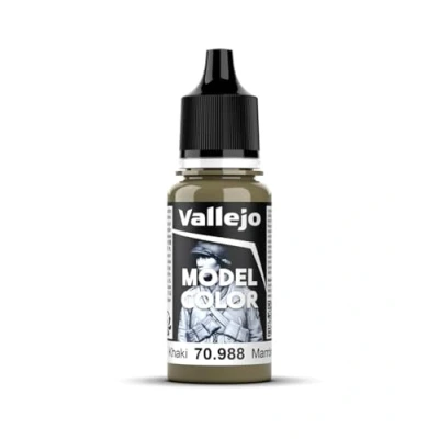 Immagine di Vallejo 70.988 Colore Acrilico Opaco , Cachi (Khaki), 17 ml, 1 Pezzo