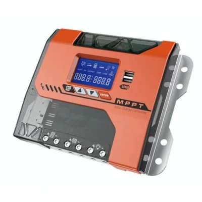 Immagine di SOGTICPS MPPT 40A, regolatore di carica solare, 12 V, 24 36 48 condizionatore, ingresso PV massimo 150 VDC, funziona con batterie AGM, gel, gonfiabili e al litio
