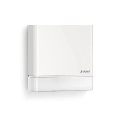 Immagine di Steinel Rilevatore di movimento IS 180 Digi bianco, rilevamento a 180, portata 8 m, rete intelligente Bluetooth Mesh tramite app