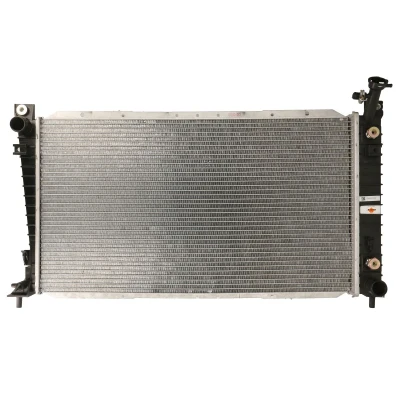 Immagine di NRF 50334 Radiatore motore Alluminio 762 432 25 Alette di raffreddamento saldate
