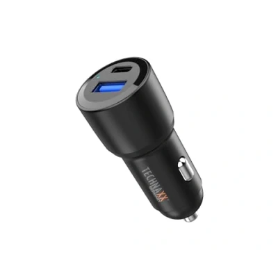 Immagine di Technaxx Caricabatterie PER AUTO Dual 60W TX 306 Portata massima corrente=3 A 12/24 V