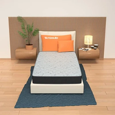 Immagine di miasuite i sogni italiani Materasso Singolo su Misura 90x195 Alto 13 cm in waterfoam Ortopedico e Anallergico Modello Summit