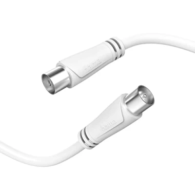 Immagine di Hama Cavo per antenna, f. Coax maschio, f.coax, fem, 1,5 m, 90 DB