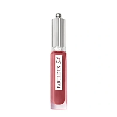 Immagine di Bourjois Fabuleux Ink Lacquer, 01 Marshma&#039;love, tinta labbra glossata, formula idratante. Arricchita con olio di girasole, no transfer, non secca e a prova sbavatura, tenuta fino 8 ore, 3,5 ml