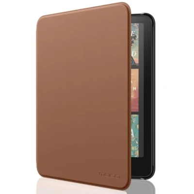 Immagine di MoKo Custodia Compatibile con 7&quot; Kindle Paperwhite (12th Generation 2024) and Colorsoft Signature Edition 2024, Leggera Auto Wake/Sleep per Marrone