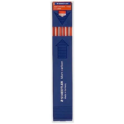 Immagine di STAEDTLER Mars Lumochrom 204 Custodia da 12 miniere disegno, 2 mm, colore: Arancione