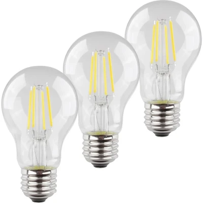 Immagine di Müller Licht 400290 LED (monocolore) ERP E (A G) E27 Forma di bulbo 4 W = 40 Bianco caldo 3 pz.