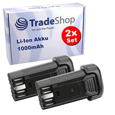 Immagine di 2 batterie agli ioni di litio alta qualità per avvitatore a batteria DeWalt DCB095 DCF680 DCF680N1 DCF680N2 DCF680G2 DCF680G2F QW DCF682 DW4390 DCB080/7,2 V 1000 mAh