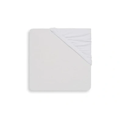 Immagine di Jollein Lenzuolo con angoli, in cotone, 75 x 150 cm, colore: bianco