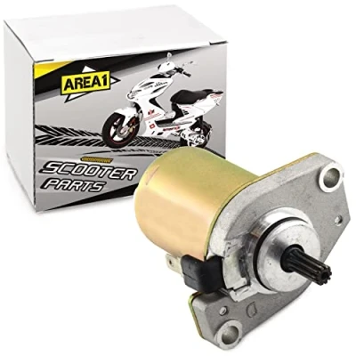 Immagine di Area1 Ricambio Starter Motor 50ccm Compatibile con compatibili Aerox Neos Jog, F10 F12 F15, Tec Runner, RS Ultima, GT Union, Motowell