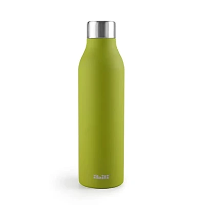 Immagine di IBILI Botella termo Doble pared olive 500 ml, Acero Inoxidable 18/10, pared, Reutilizable