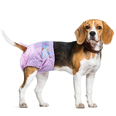Immagine di Flying Paws pannolini usa e getta per cani, cuccioli con elastico regolabile in vita cane o gatto femmina calore, pannolino indicatore di umidità. (conteggio S 20)