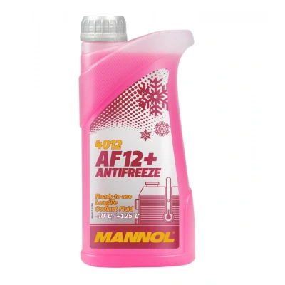 Immagine di MANNOL AF12+ MN4012 1 Antigelo G12+ Rosso OPEL: Meriva B, Astra G Caravan, A, CITROËN: C2 Hatchback, C3 I C4 II Cactus
