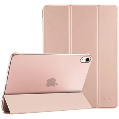 Immagine di ProCase Cover iPad 10 Generazione 10,9 Pollici 2022, Custodia [A2696 A2757 A2777] Sottile Leggera Auto Sveglia/Sonno Oro Rosa