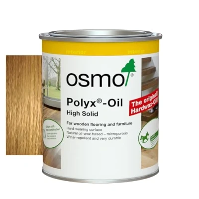 Immagine di Osmo 3032C Olio Polyx di cera dura da 0,75 litri, colore satinato trasparente