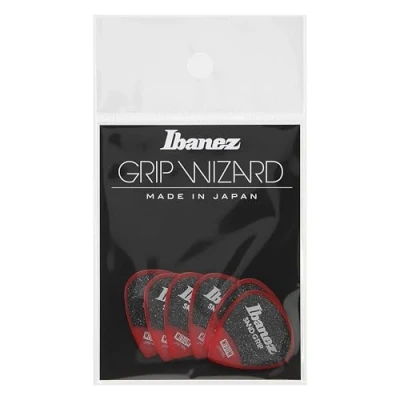 Immagine di Ibanez PPA16MSG RD Plettri in plastica, confezione da 6