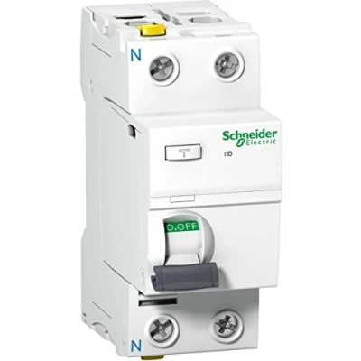 Immagine di Schneider Electric A9Z20216 Interruttore differenziale iID, 2P, 16 A, 10 mA, Tipo Bianco, 2 polig