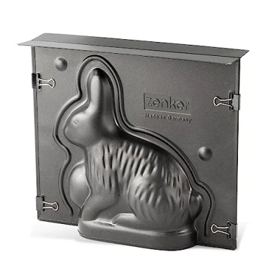 Immagine di Zenker Stampo Tortiera 3D Coniglietto Pasquale 22,5x20cm in Acciaio Carbon Steel con Rivestimento Antiaderente (colore: nero), quantità: 1 pezzo Soggetto tematico per la Pasqua