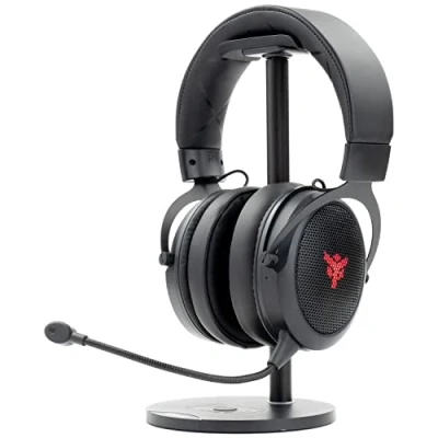 Immagine di Itek Cuffie Gaming H500W2 per giocatore con Microfono Removibile. da gioco wireless 2.4G, cancellazione rumore esterno, refolabili, illuminazione LED. Adatti PC e console