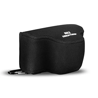 Immagine di MegaGear MG1983 Custodia ultra leggera in neoprene, compatibile con Fujifilm X Series E4, colore: Nero