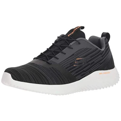Immagine di Skechers Bounder 52504, Scarpe Uomo, Black Mesh Pu Trim, 42.5 EU