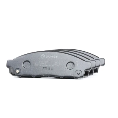Immagine di BREMBO P 54 038 Kit pastiglie freno con segnalatore acustico usura senza accessori MITSUBISHI: L200 / Triton IV Pick up, V up