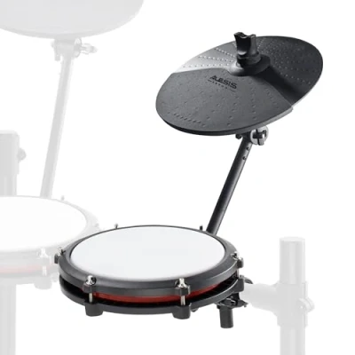 Immagine di Alesis Drums Nitro Max Expansion Pack Espansione per kit di batteria con tom pad in mesh, piatto da 10&quot; effetto choke e cavi