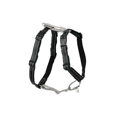 Immagine di PetSafe 3 in 1 Imbracatura per Cani Anti Tiro, Regolabile, Imbottita, Riflettente, Cintura di Sicurezza Auto, Corsa e Camminata, Nero, XS